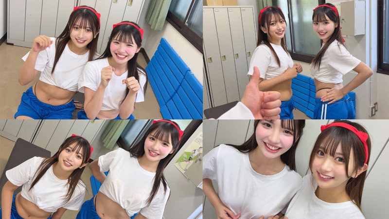素人 企画単体 誘惑シーン - かりん&める