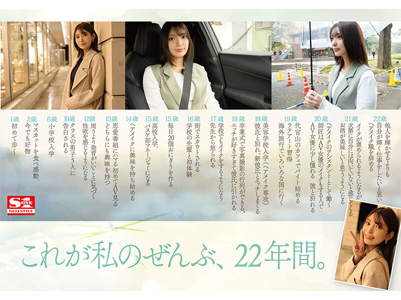 新人NO.1STYLE 倉木華 AVデビュー 「私の22年間とセックス、ぜんぶを見てくださいー」 サンプル